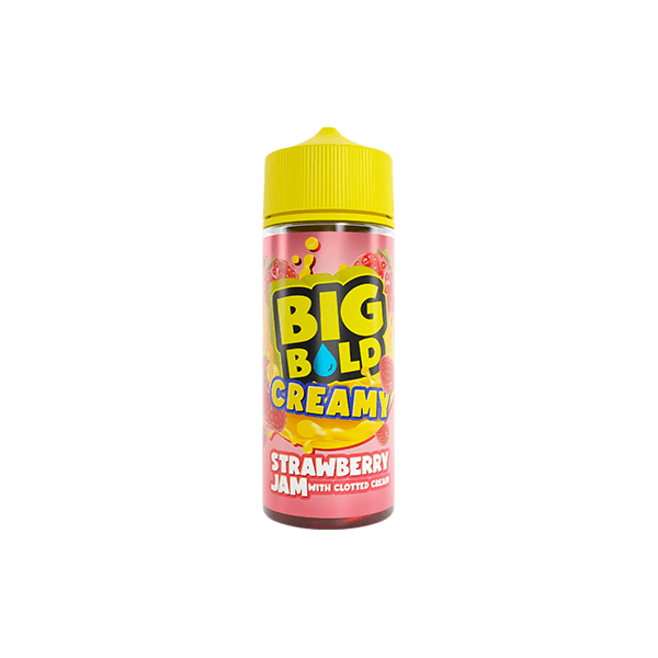 0mg Big Bold Creamy Series 100ml E - liquid (70VG/30PG) - Vape Street UK