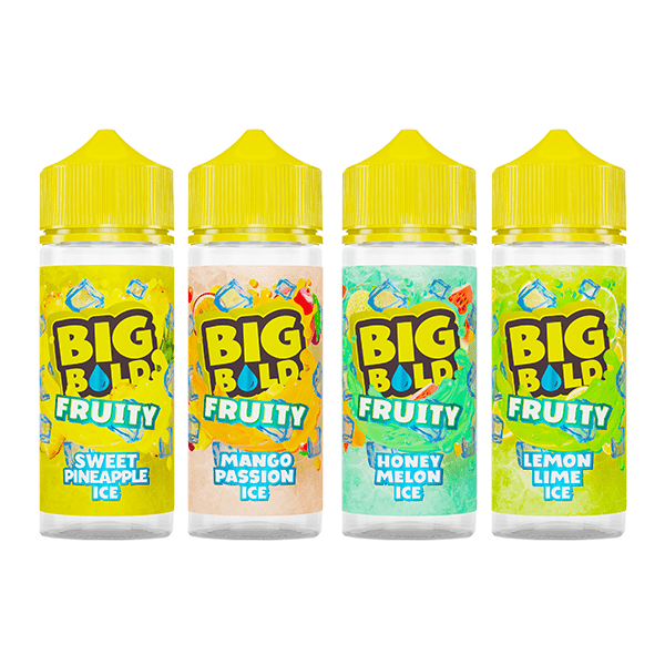 0mg Big Bold Fruity Series 100ml E - liquid (70VG/30PG) - Vape Street UK