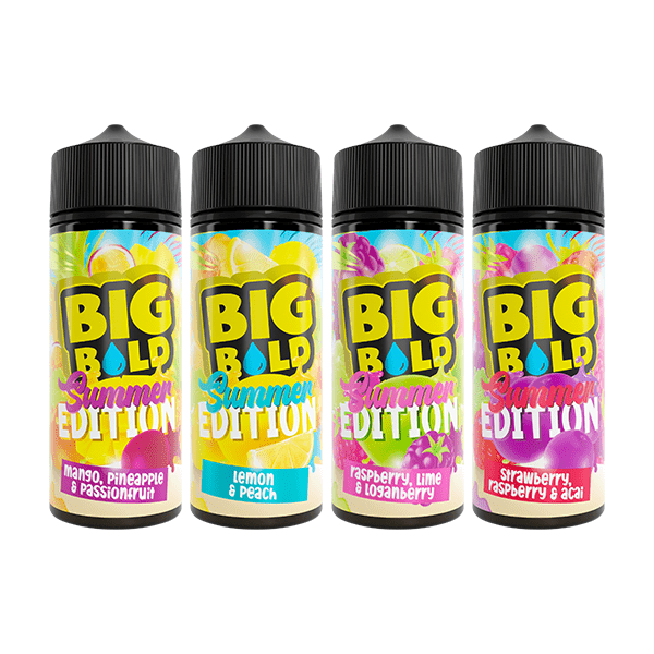 0mg Big Bold Summer Vibes Series 100ml E - liquid (70VG/30PG) - Vape Street UK