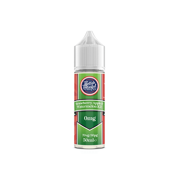 0mg British Blissful 50ml Shortfill (70VG/30PG) - Vape Street UK