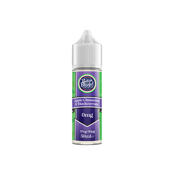 0mg British Blissful 50ml Shortfill (70VG/30PG) - Vape Street UK