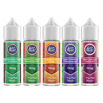 0mg British Blissful 50ml Shortfill (70VG/30PG) - Vape Street UK