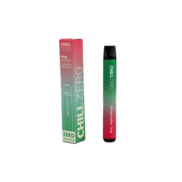 0mg Chill Zero Disposable Vape 1500 Puffs - Vape Street UK