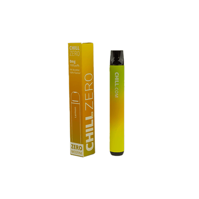 0mg Chill Zero Disposable Vape 1500 Puffs - Vape Street UK