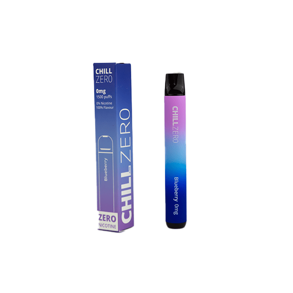 0mg Chill Zero Disposable Vape 1500 Puffs - Vape Street UK