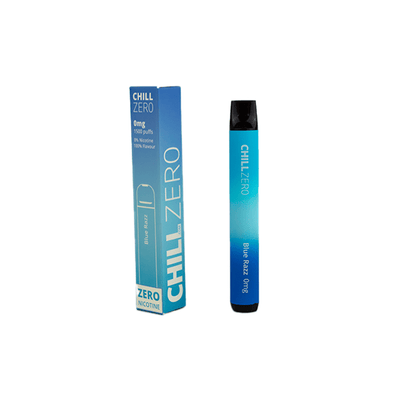 0mg Chill Zero Disposable Vape 1500 Puffs - Vape Street UK