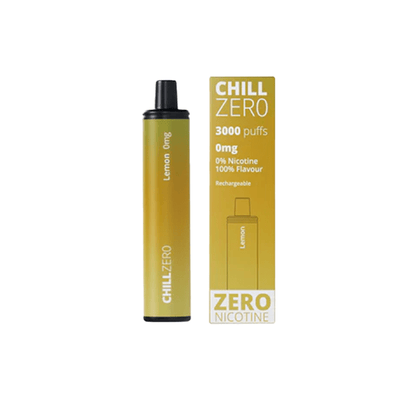 0mg Chill Zero Disposable Vape 3000 Puffs - Vape Street UK