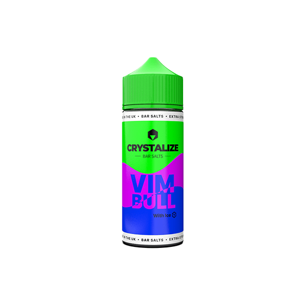 0mg Crystalize Bar Salts 120ml Longfill (50VG/50PG) - Vape Street UK