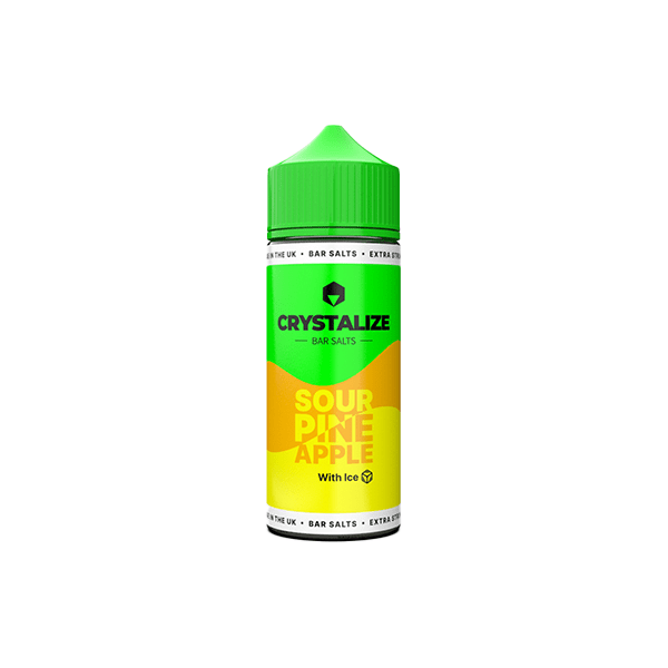 0mg Crystalize Bar Salts 120ml Longfill (50VG/50PG) - Vape Street UK