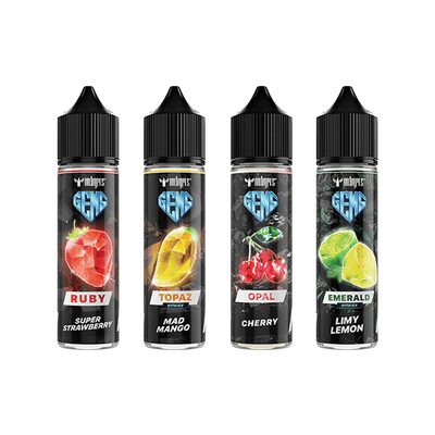 0mg Dr Vapes Gems 50ml Shortfill (78VG/22PG) - Vape Street UK