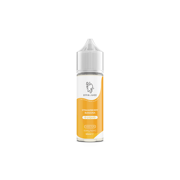 0mg EFFIN Juice 50ml Shortfill (50VG/50PG) - Vape Street UK