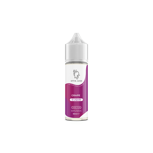 0mg EFFIN Juice 50ml Shortfill (50VG/50PG) - Vape Street UK