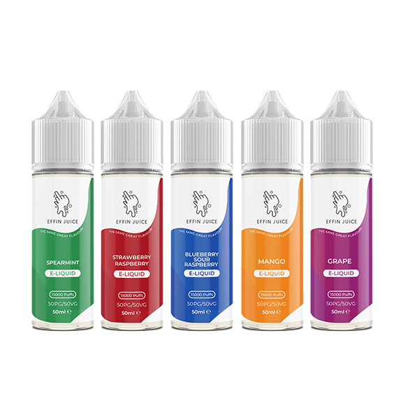 0mg EFFIN Juice 50ml Shortfill (50VG/50PG) - Vape Street UK