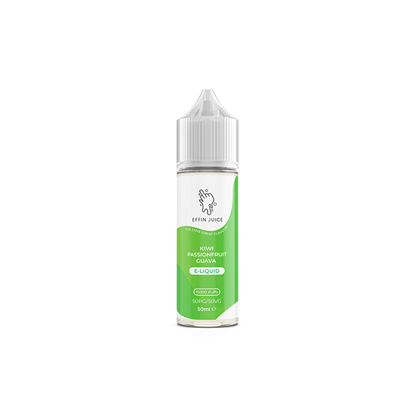 0mg EFFIN Juice 50ml Shortfill (50VG/50PG) - Vape Street UK