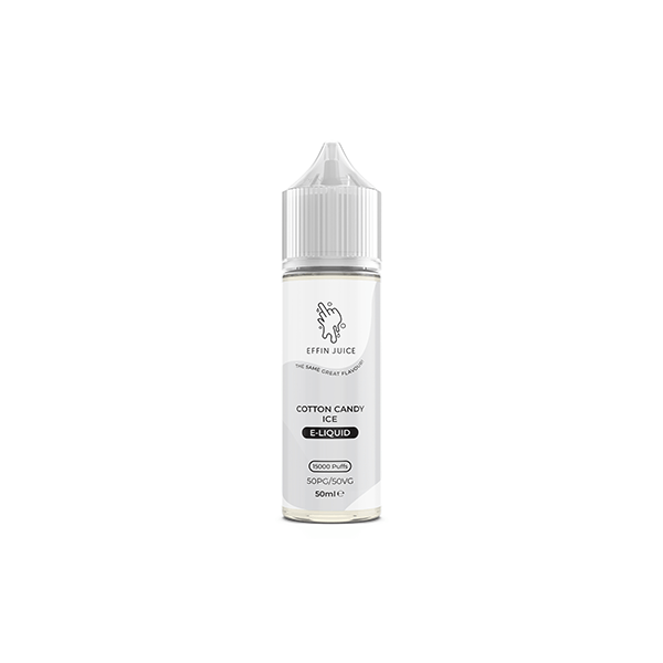 0mg EFFIN Juice 50ml Shortfill (50VG/50PG) - Vape Street UK