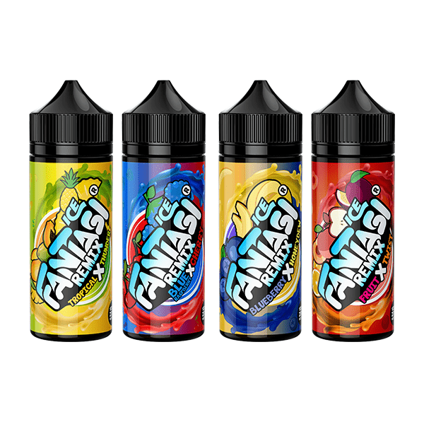 0mg Fantasi 100ml Ice Remix Series (50VG/50PG) - Vape Street UK