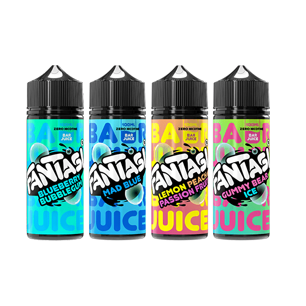 0mg Fantasi Bar Juice 100ml Shortfill (50VG/50PG) - Vape Street UK