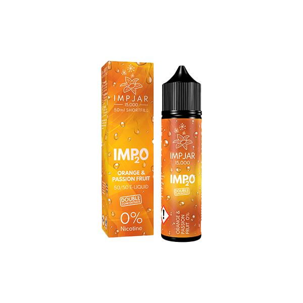 0mg Imp Jar Imp2O 50ml Shortfill (50VG/50PG) - Vape Street UK