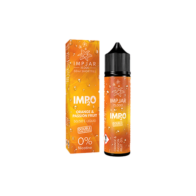 0mg Imp Jar Imp2O 50ml Shortfill (50VG/50PG) - Vape Street UK