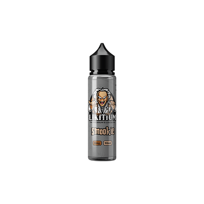 0mg Likitium Shortfill 50ml (70VG/30PG) - Vape Street UK