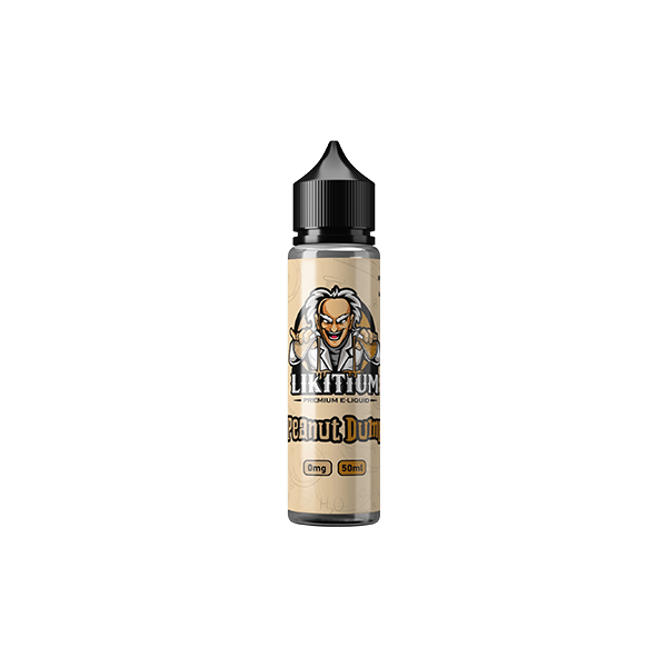 0mg Likitium Shortfill 50ml (70VG/30PG) - Vape Street UK