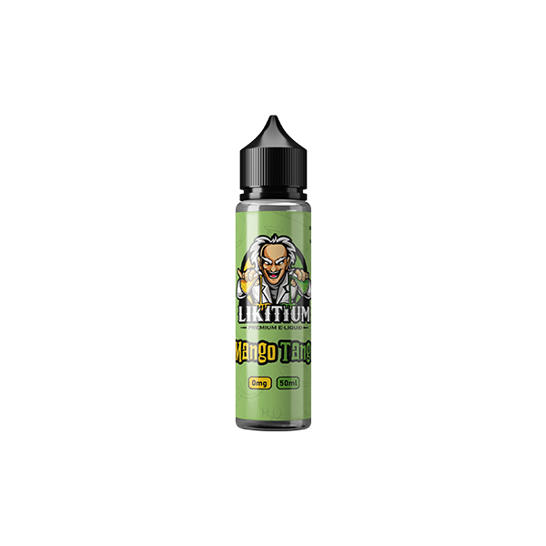 0mg Likitium Shortfill 50ml (70VG/30PG) - Vape Street UK