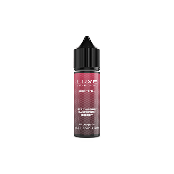 0mg LUXE 50ml Shortfill (50VG/50PG) - 5 Pack - Vape Street UK