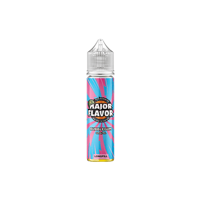 0mg Major Flavor 50ml Longfill (100PG) - Vape Street UK