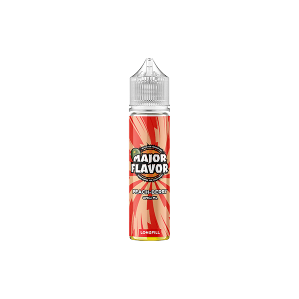 0mg Major Flavor 50ml Longfill (100PG) - Vape Street UK