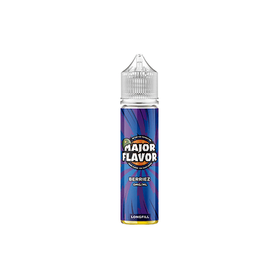 0mg Major Flavor 50ml Longfill (100PG) - Vape Street UK