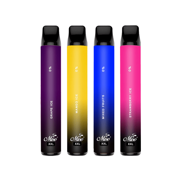 0mg Miso XXL Disposable Vape Device 2200 Puffs - Vape Street UK