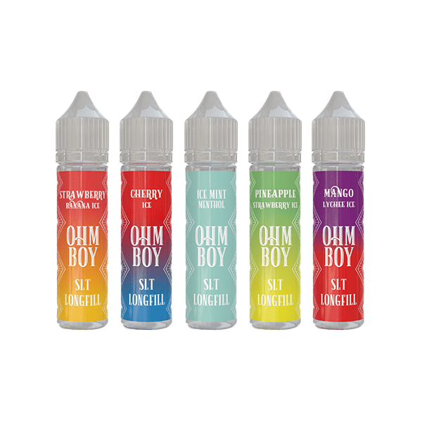 0mg Ohm Boy 60ml Longfills (50VG/50PG) - Vape Street UK