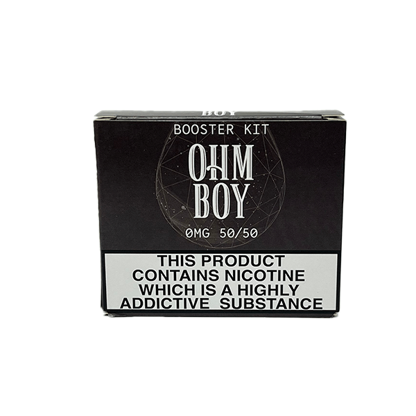 0mg Ohm Boy Longfill Booster Kit (50VG/50PG) - Vape Street UK