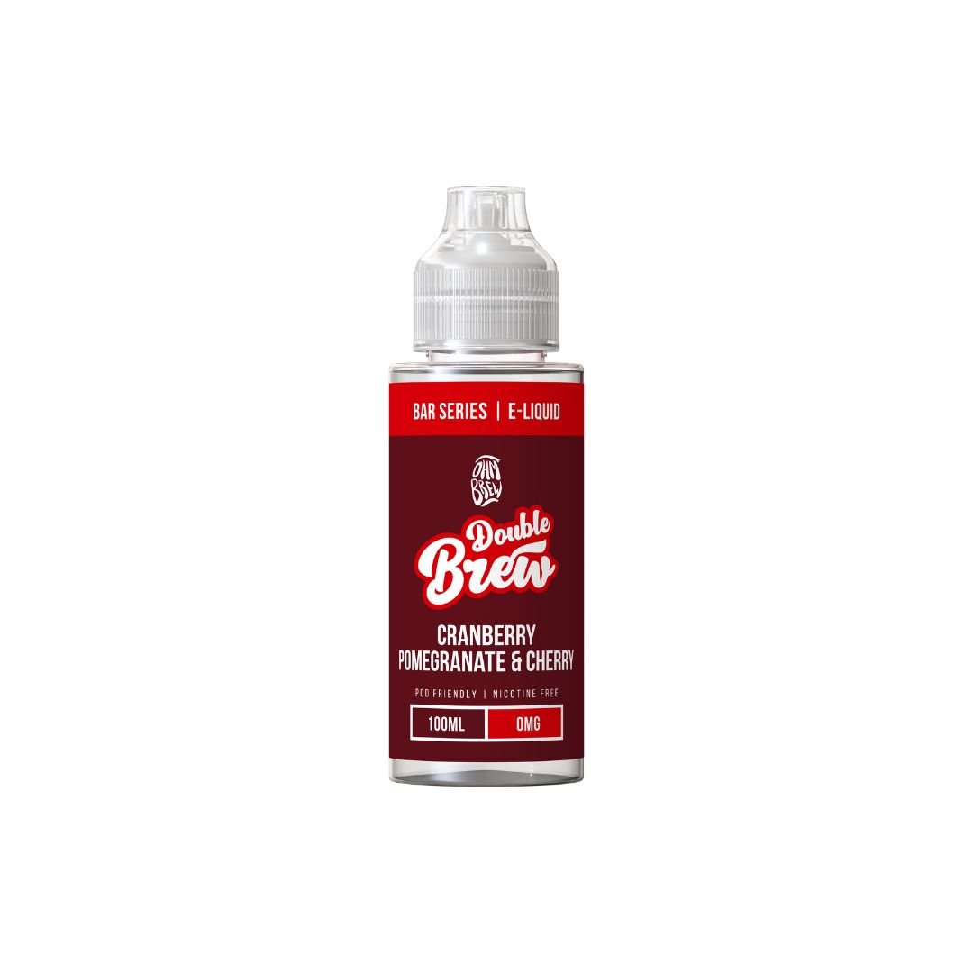 0mg Ohm Brew Bar Series Double Brew 100ml Shortfill (55VG/45PG) - Vape Street UK