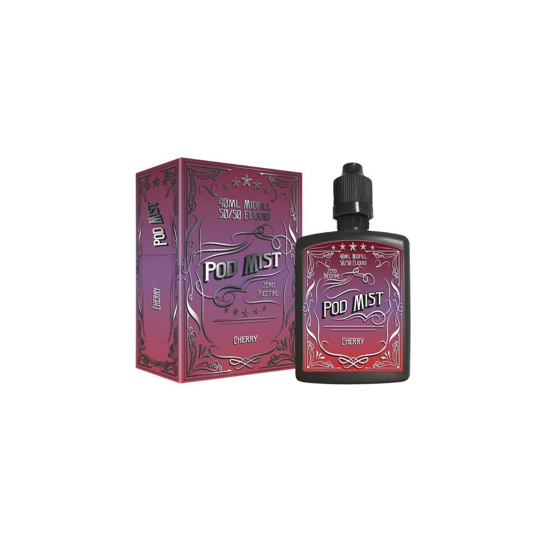 0mg Pod Mist Midfill 40ml Shortfill (50VG/50PG) - Vape Street UK