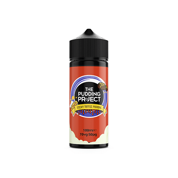 0mg Pudding Project E - liquid Shortfill 100ml (70VG/30PG) - Vape Street UK