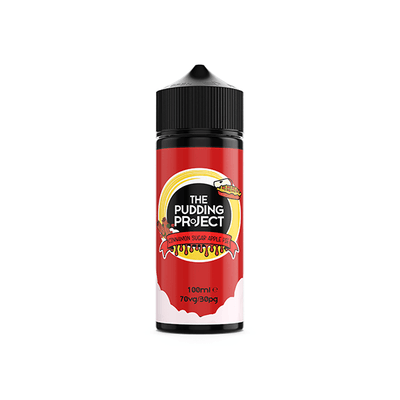 0mg Pudding Project E - liquid Shortfill 100ml (70VG/30PG) - Vape Street UK