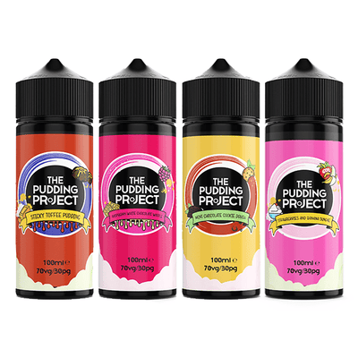 0mg Pudding Project E - liquid Shortfill 100ml (70VG/30PG) - Vape Street UK