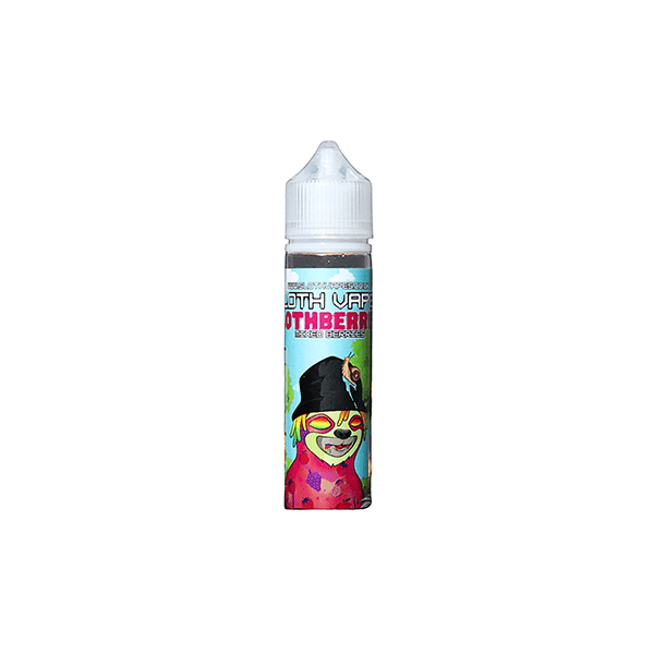 0mg Sloth Vapes 50ml Shortfill (70VG/30PG) (1 Free Nic Shot Per Shortfill) - Vape Street UK