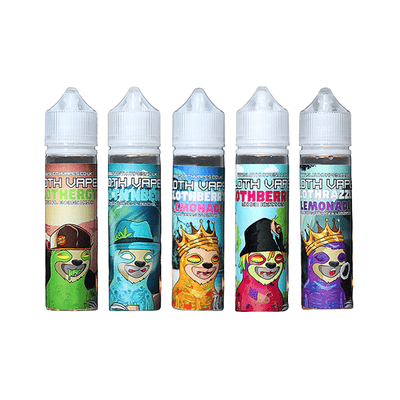 0mg Sloth Vapes 50ml Shortfill (70VG/30PG) (1 Free Nic Shot Per Shortfill) - Vape Street UK