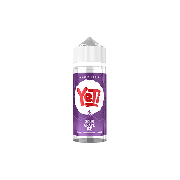 0mg Yeti Summit Series 100ml Shortfill (70VG/30PG) - Vape Street UK