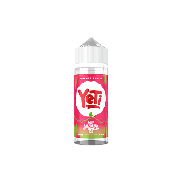 0mg Yeti Summit Series 100ml Shortfill (70VG/30PG) - Vape Street UK