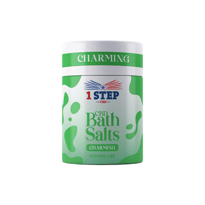 1 Step CBD 1000mg CBD Bath Salts - 500g (BUY 1 GET 1 FREE) - Vape Street UK