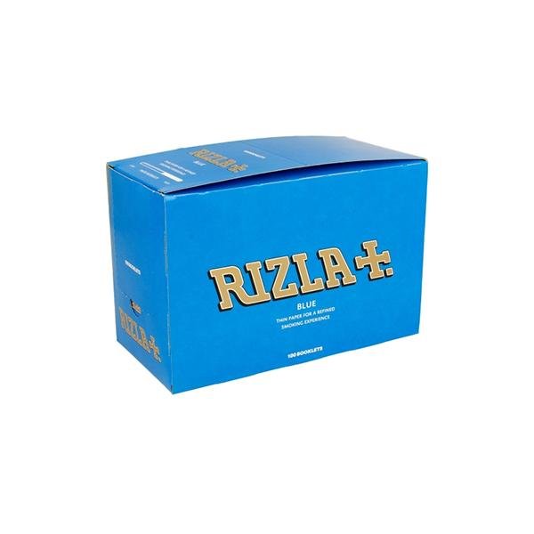 100 Blue Regular Rizla Rolling Papers - Vape Street UK