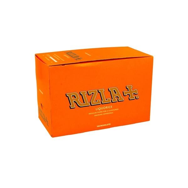 100 Liquorice Regular Rizla Rolling Papers - Vape Street UK