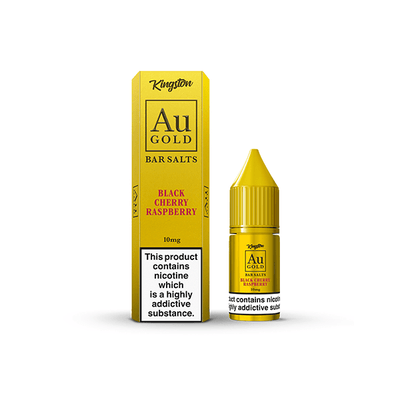 10mg AU Gold By Kingston Nic Salt 10ml (60VG/40PG) - Vape Street UK