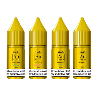 10mg AU Gold By Kingston Nic Salt 10ml (60VG/40PG) - Vape Street UK