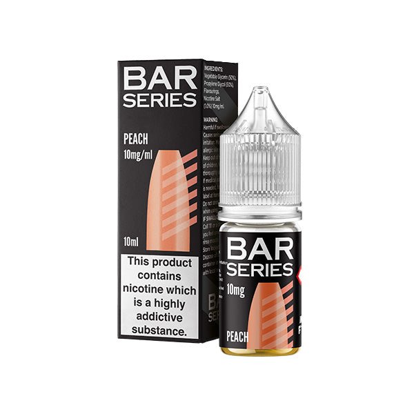 10mg Bar Series 10ml Nic Salts (50VG/50PG) - Vape Street UK