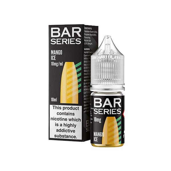 10mg Bar Series 10ml Nic Salts (50VG/50PG) - Vape Street UK