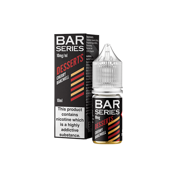 10mg Bar Series Desserts 10ml Nic Salts (50VG/50PG) - Vape Street UK